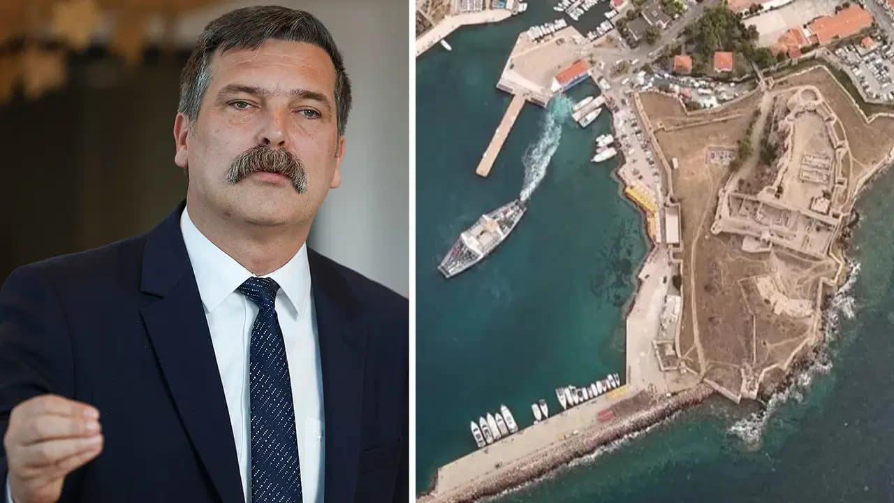 'Bozcaada Limanı Yat Yanaşma Rıhtımı' projesi, TBMM gündeminde: Erkan Baş'tan, Bakan Kurum ve Yumaklı'ya sorular!