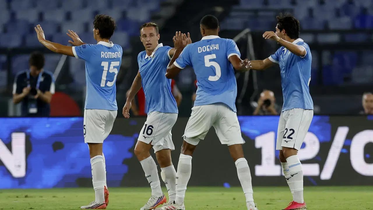 Lazio'nun galibiyet serisi devam ediyor