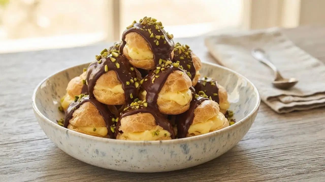 Tatlı krizlerinin en lezzetli çözümü: MasterChef profiterol tarifi