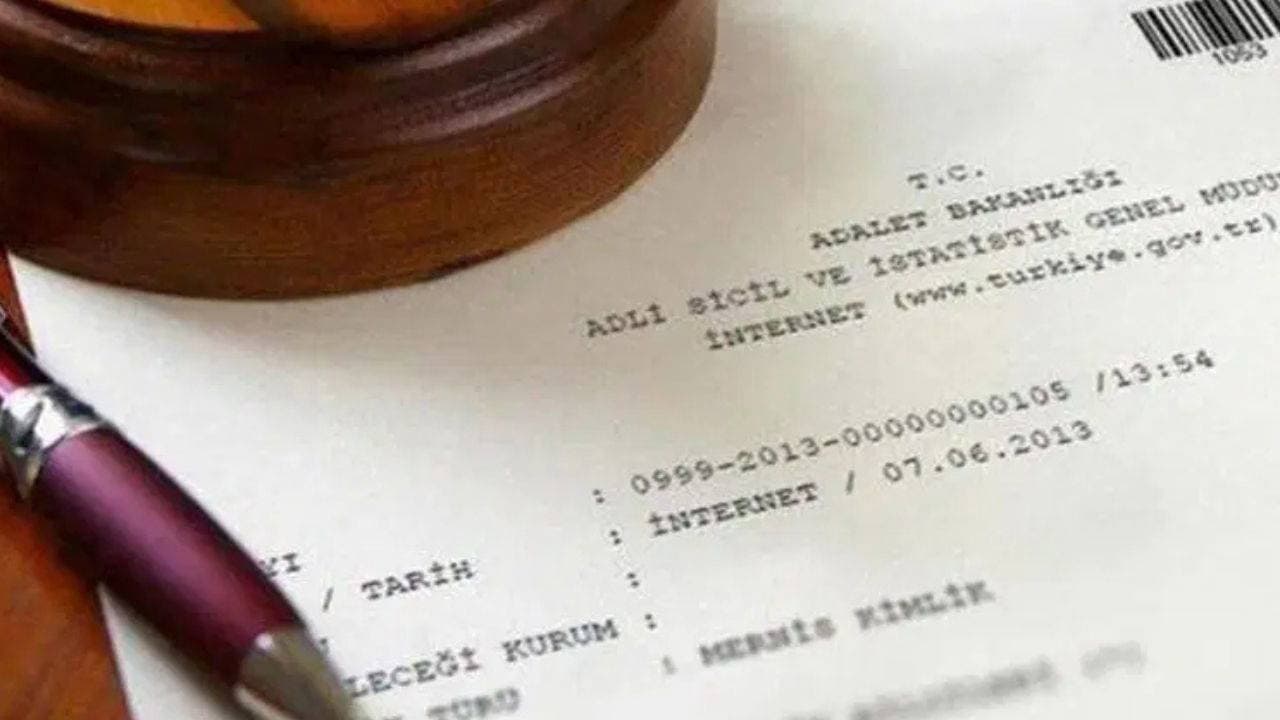 Adli sicil kaydı e-Devlet'ten nasıl alınır? Arşiv kaydı nasıl silinir?