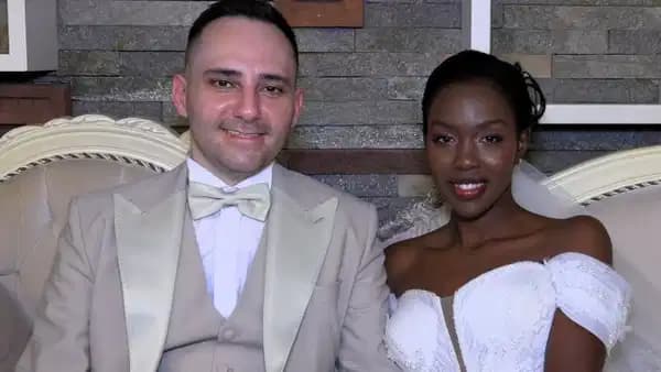 Afrika’da başlayan aşk horonla taçlandı: Trabzon’a Kenyalı gelin