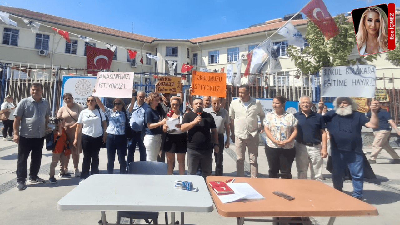 Üç okul tek binaya sığdırıldı: Velilerden imza kampanyası
