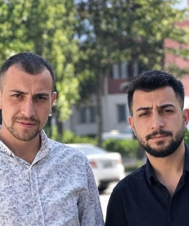 Öldürülen kardeşler Mehmet Emre Çalı ve Enes Çalı.