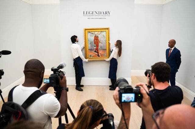 Cezanne'ın Arleken portresi i