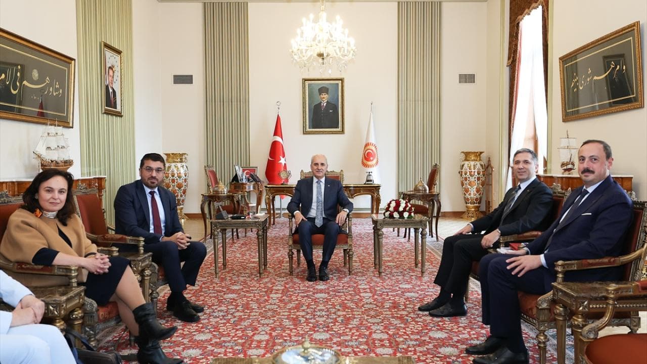 TBMM Başkanı Kurtulmuş'tan diplomasi trafiği