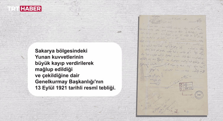 Türk'ün zafer destanı: Sakarya Meydan Muharebesi