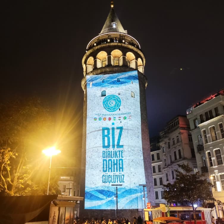 İstanbul ve Ankara'nın simge yapılarında TDT Zirvesi'ne özel gösterim