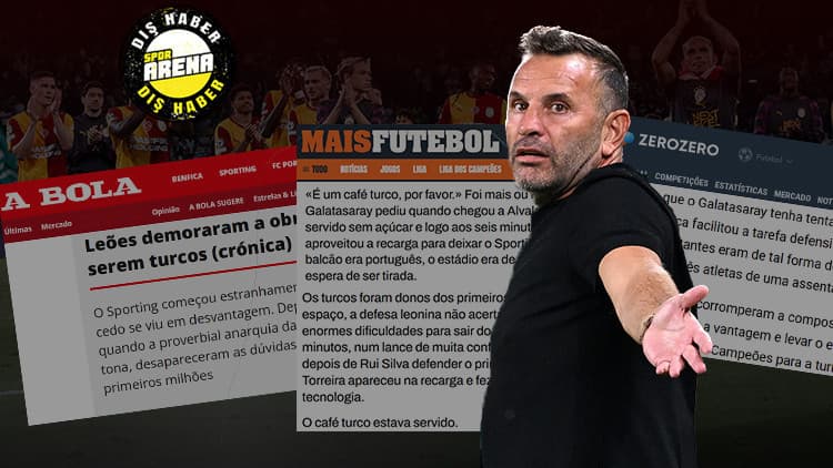 Sporting - Galatasaray maçı Portekiz'de manşetlerde: 'Sporting, Türkleri 'Türk gibi' oynamaya zorladı!'