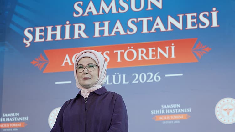 Emine Erdoğan'dan Samsun Şehir Hastanesi Açılış Töreni'ne ilişkin paylaşım
