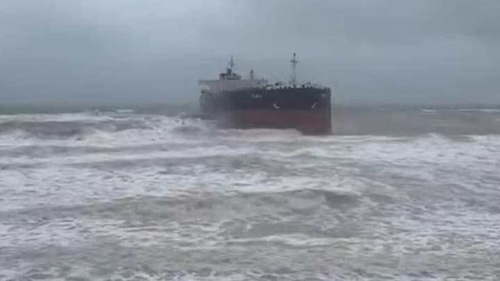 Sarıyer'de tanker karaya oturdu! Ulaştırma ve Altyapı Bakanlığı'ndan açıklama