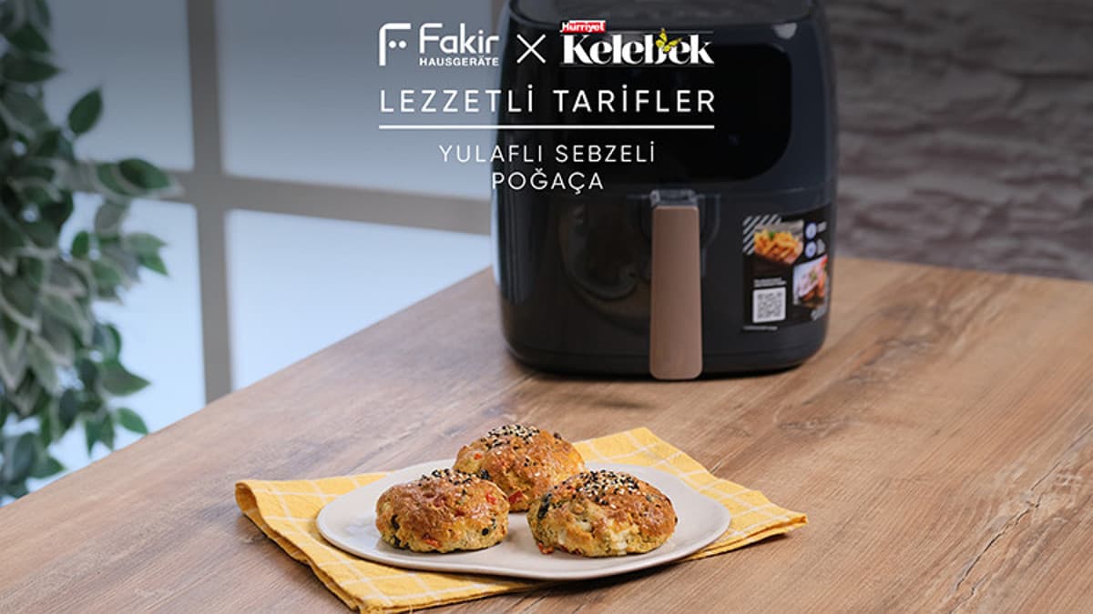 Yulaflı Sebzeli Poğaça