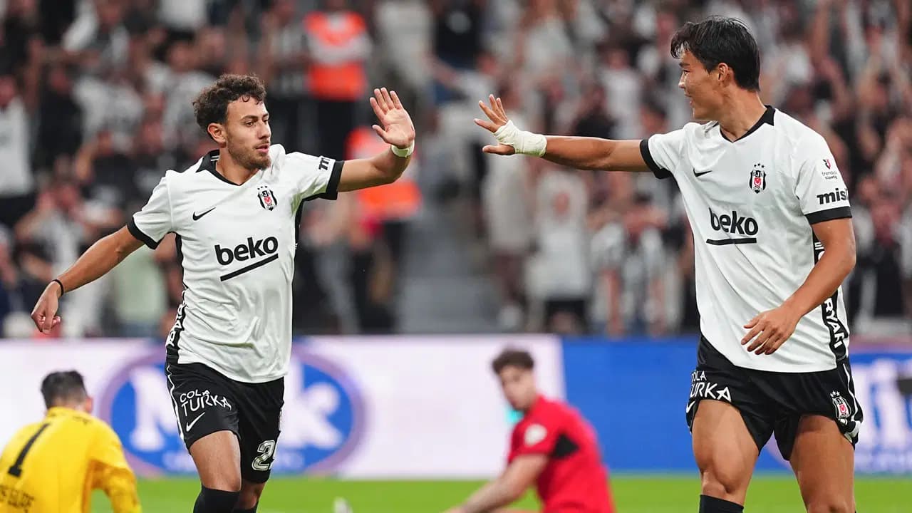 Beşiktaş'ta İlhan Fakılı sevinci
