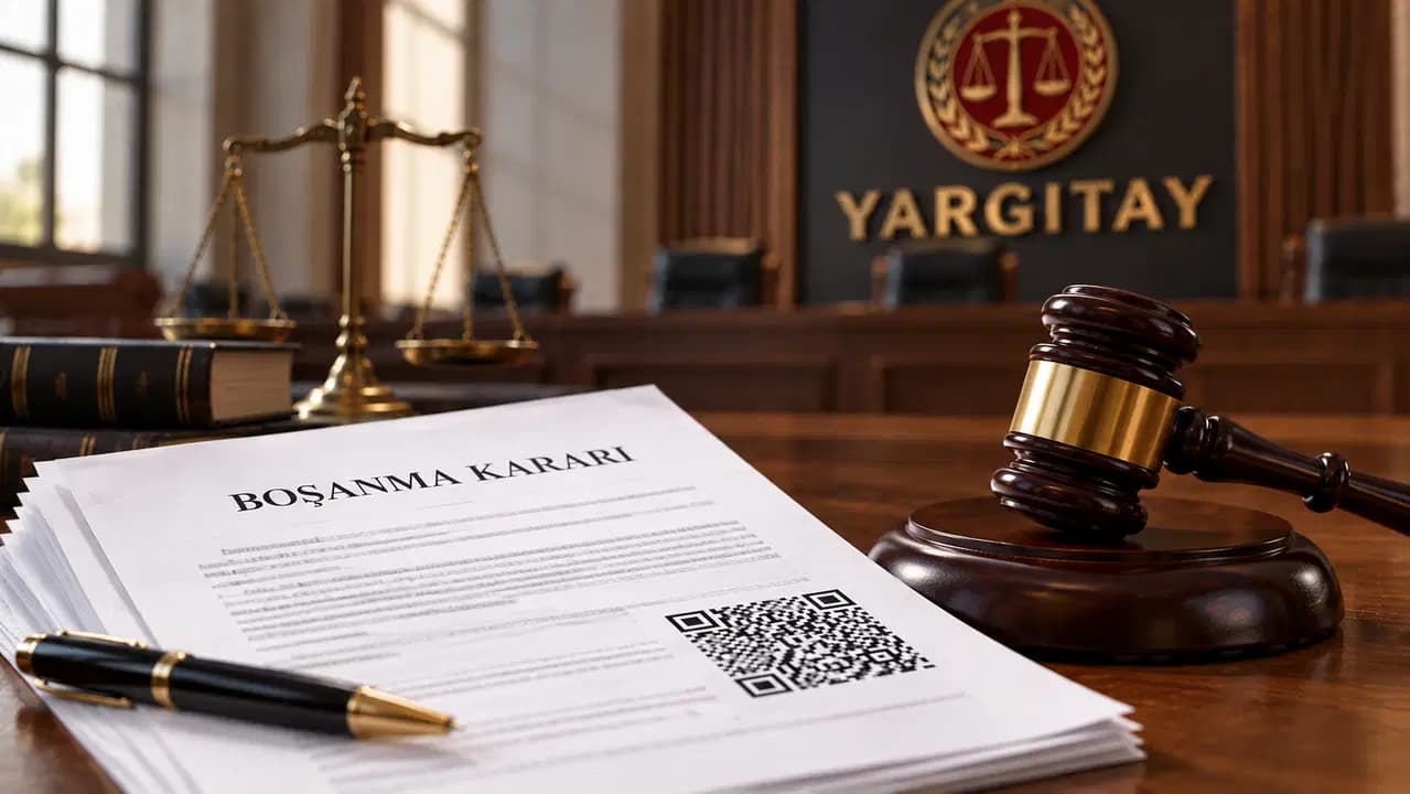 Yargıtay'dan yurt dışında boşananları ilgilendiren karar: Karekodlu belgeler yeterli sayılmadı