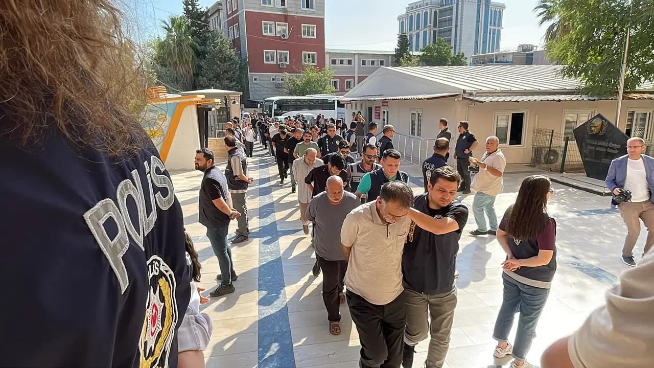 Şanlıurfa'daki yasa dışı bahis operasyonunda yeni gelişme: 46 şüpheli adliyede