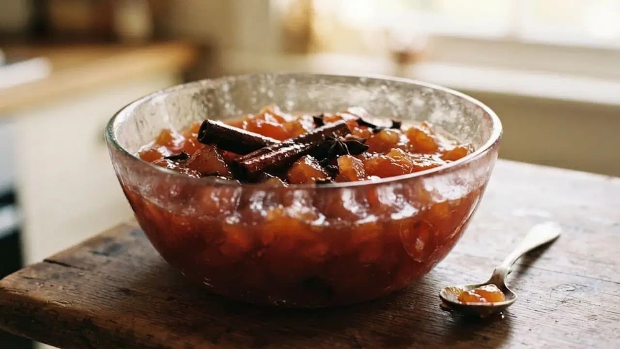 Kahvaltı sofraları ve tatlılara aromatik dokunuş: Tarçınlı ayva marmelatı tarifi