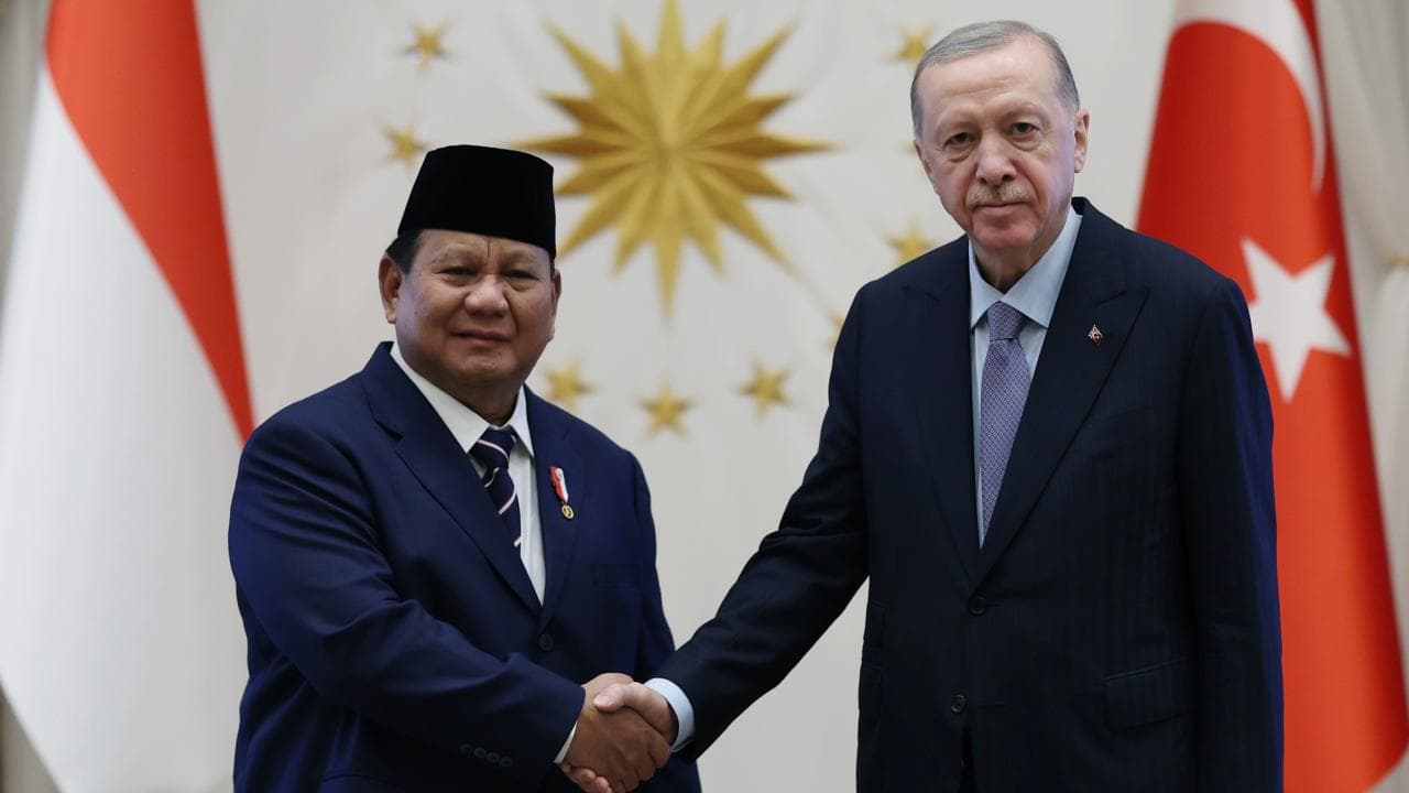 Cumhurbaşkanı Erdoğan, Endonezya Cumhurbaşkanı Subianto ile görüştü