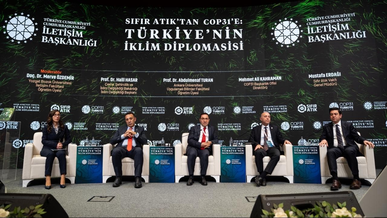 "Sıfır Atık'tan COP31'e: Türkiye'nin İklim Diplomasisi" paneli düzenlendi