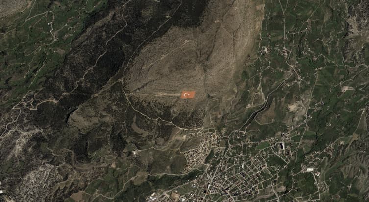 GÖKTÜRK-1'in objektifinden Anadolu görüntüleri