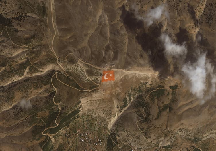 GÖKTÜRK-1'in objektifinden Anadolu görüntüleri