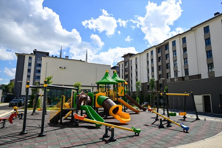 Yüzyılın Konut Projesi’ndeki kiralık daireler tanıtıldı
